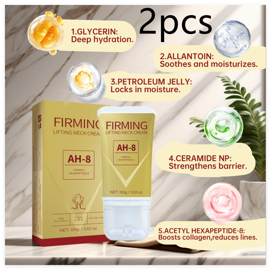 Neck Firming Roller Cream Lifts Dilutes Neck Lines Deeply