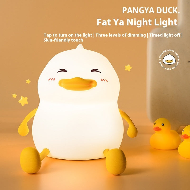 Creative Small Night Lamp Silicone Pat Lamp Desktop