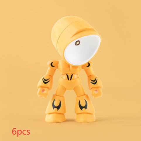 Cute LED Hero Table Lamp Mini Portable Cool Cute Robot
