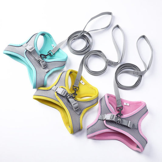 Outdoor Reflective Vest Type Pet Traction Rope