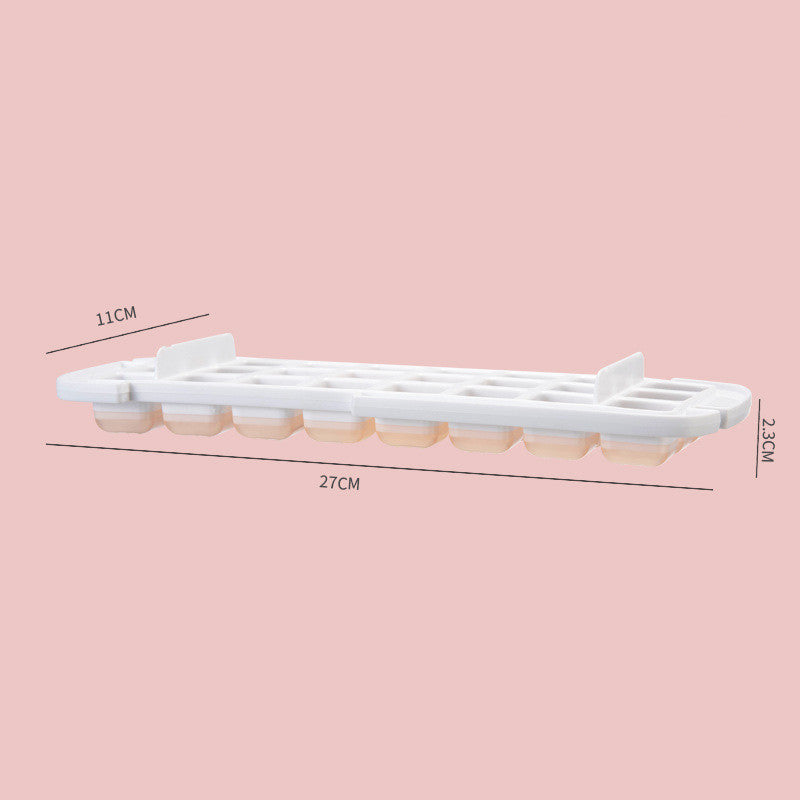Ice Cube Tray With Storage Box Quick Demould Ice Cube Ice Maker