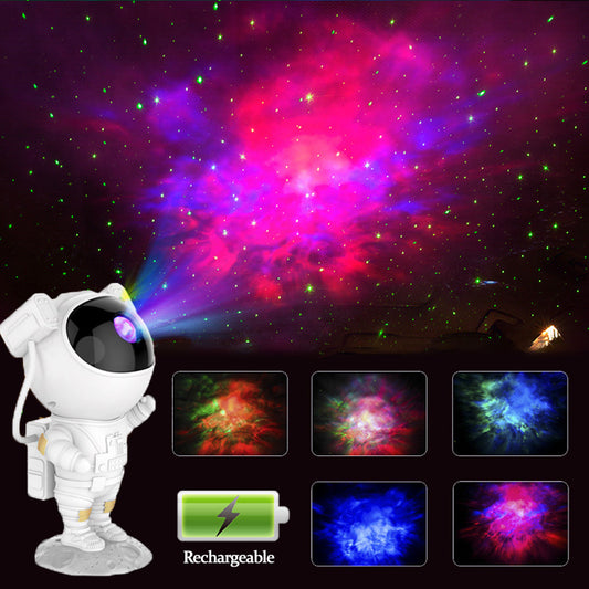 New Galaxy Star Projector Starry Sky Night Light Astronaut Lamp