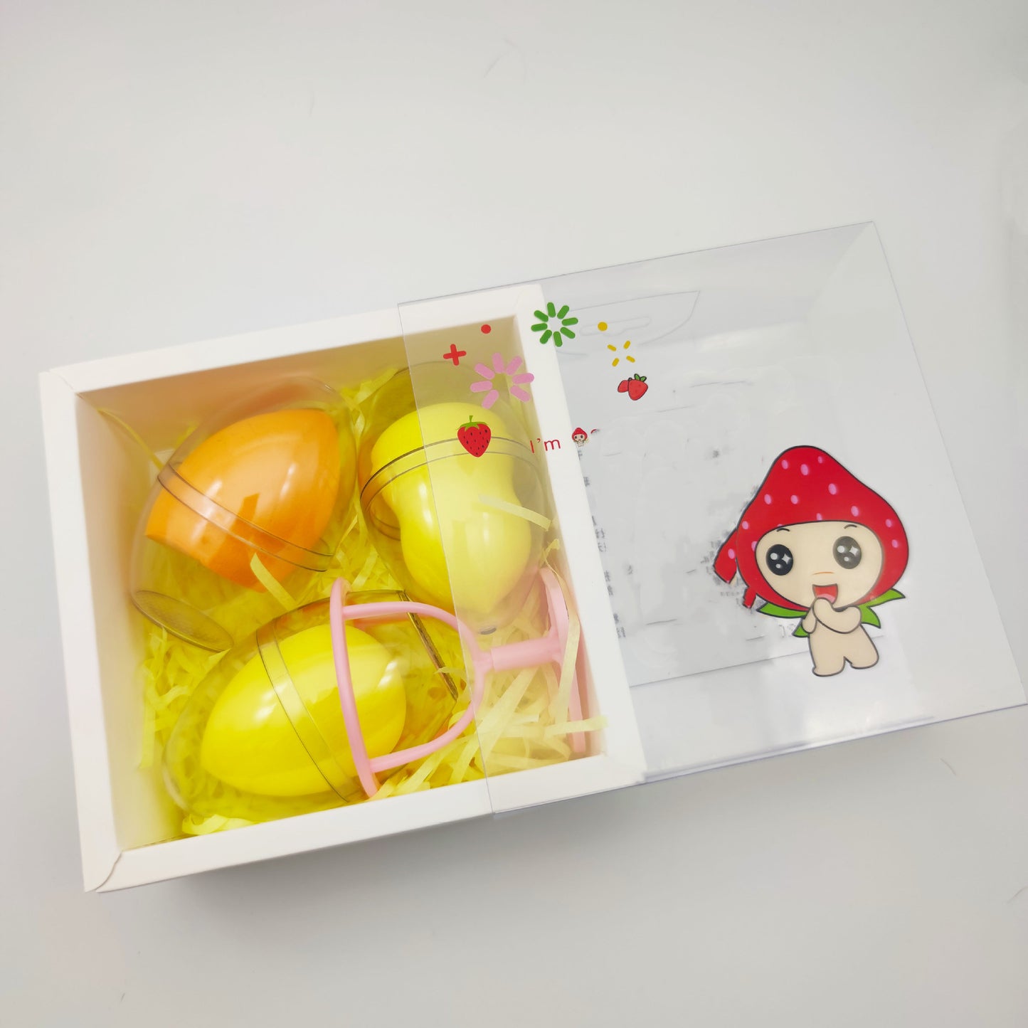 Wet And Dry Beauty Egg Set Mushroom Head Cushion Puff Boxed
