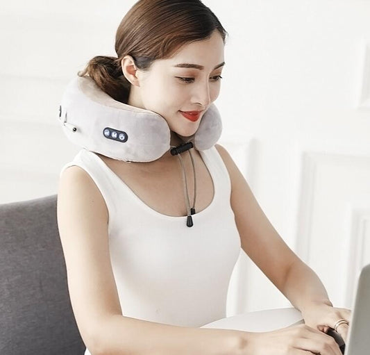 Massage U-Shaped Pillow Multi-Function Shoulder and Cervical