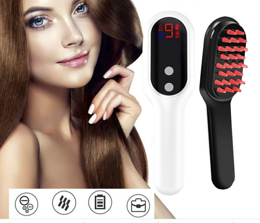 Electric Head Massager Magnetic Therapy Hair Growth Comb Scalp Massage