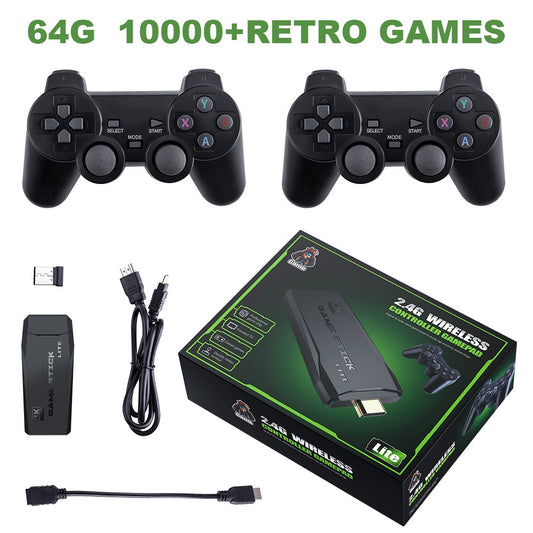 Retro Video Game Stick console 4k 64G