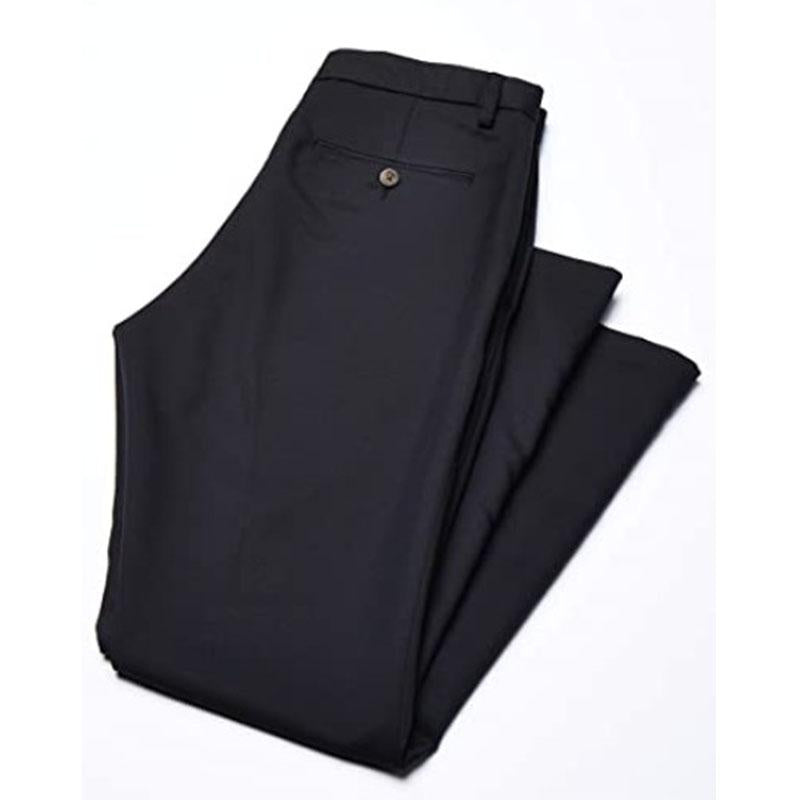 Slim High Stretch Men Casual Pants Business Casual Wear