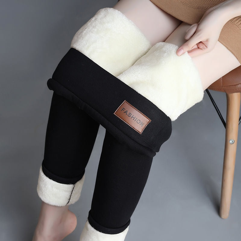 Winter Women Leggings Velvet Warm Pants Hight Waist Leggings