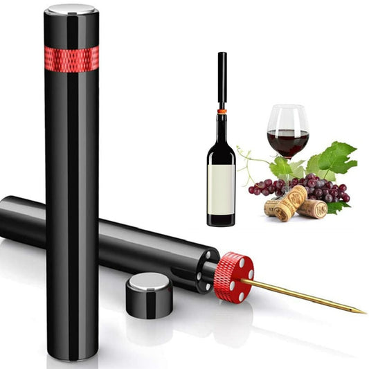 Air Pump Wine Bottle Opener Safe Portable Stainless Steel