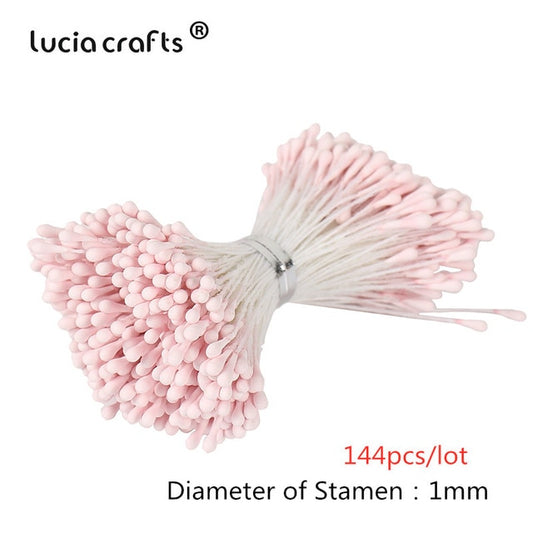 Flowers Stamen DIY Artificial Flowers Wreath