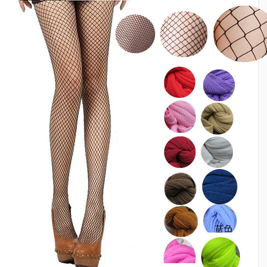 Women Fishnet Sexy Stockings Multicolor Plus