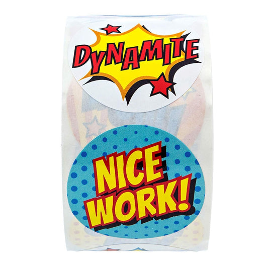 Super Hero Reward Stickers Stickers Designs