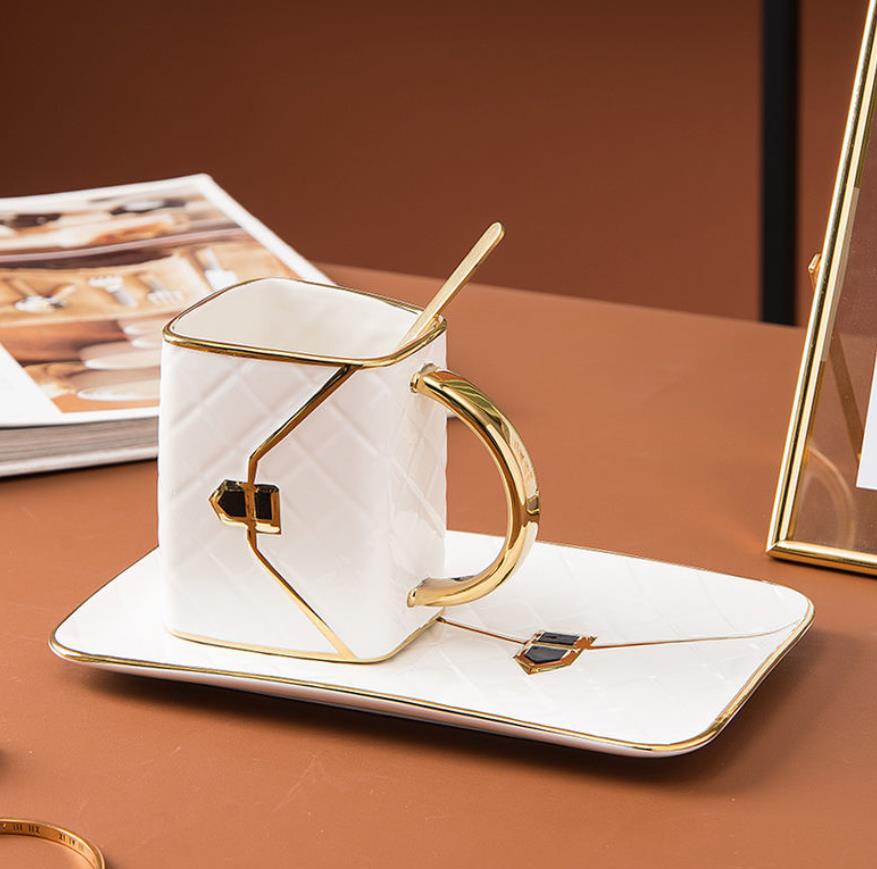 Ceramic Milk Tea Mug Office Cups Drinkware