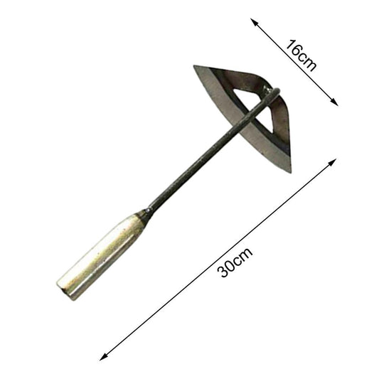 All-Steel Hollow Hoe Handheld Farming Weeding Shovel
