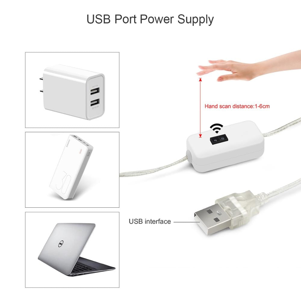 DC 5V Lamp USB Motion LED Backlight LED Strip
