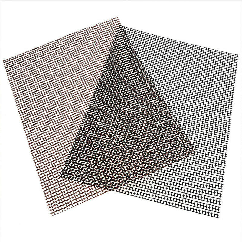 1 Piece BBQ Grill Pad Mat Non-stick Mesh Net