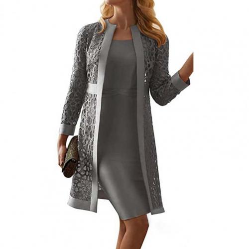 Women Dresses Outfit Cardigan Long Sleeve