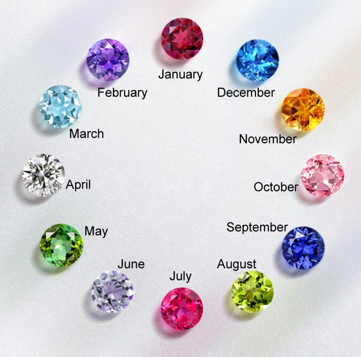 Personalize Name Beads Necklace Birthstone