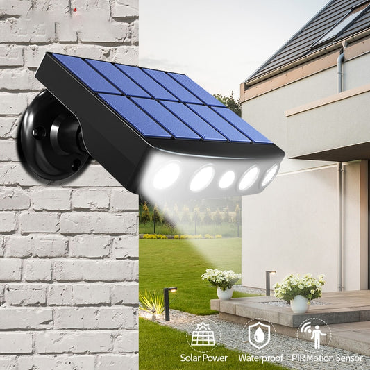 Powerful Solar Powered Led Wall Light