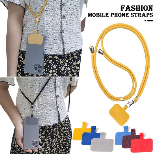 Universal Crossbody Patch Phone Lanyards Mobile Phone Strap