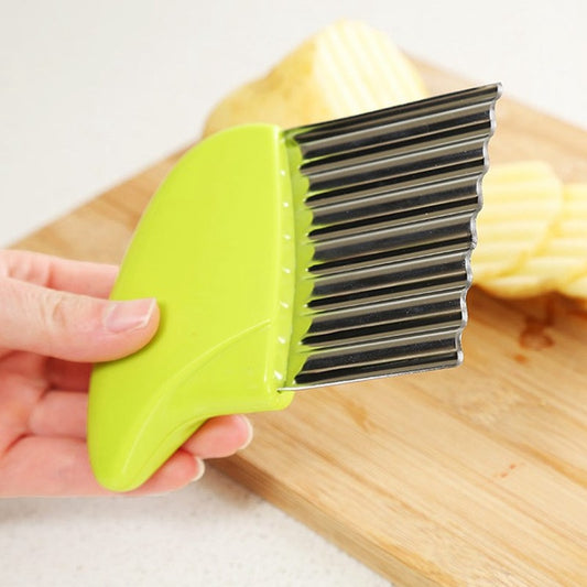 Potato Cutter Chips French Fry Maker Wavy Knife