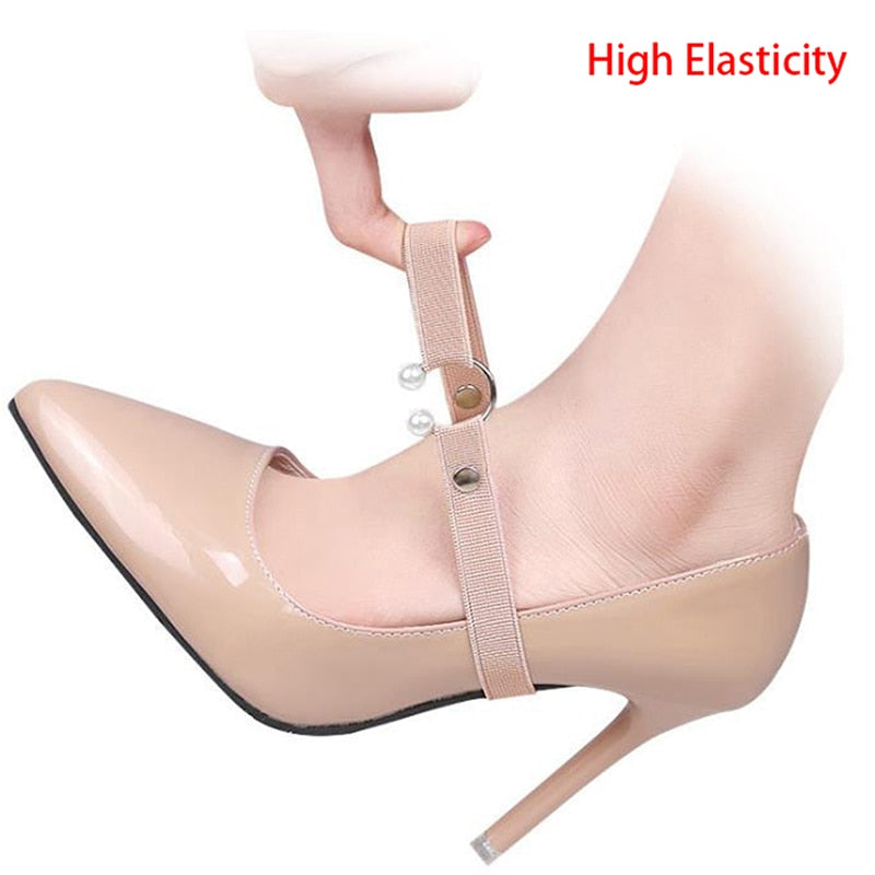 High Heels Adjustable Elastic Shoe Strap