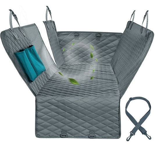Dog Car Seat Cover 100% Waterproof Pet Travel Mat Mesh Dog Carrier