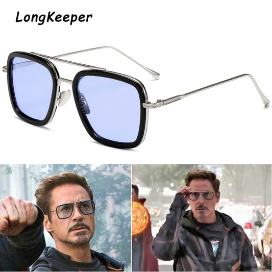 luxury Fashion Tony Stark Style for women Sunglasses