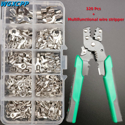 320pieces Boxed Crimp Terminal Pliers Cold Pressed