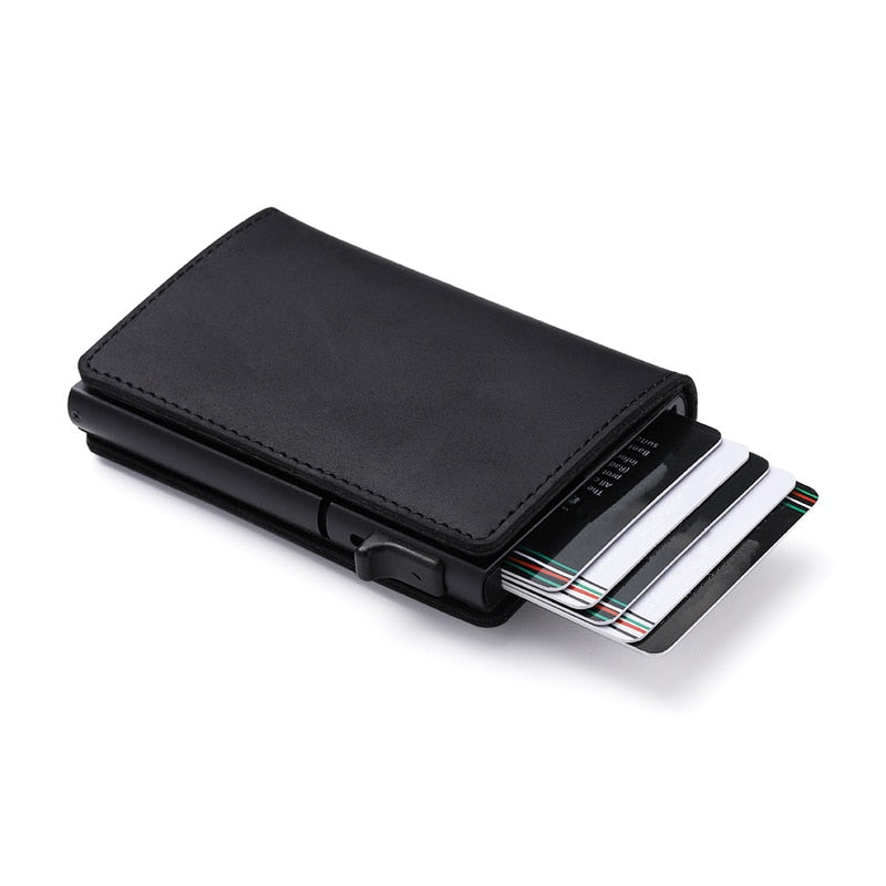 Top Carbon Fiber For Apple Airtag Wallet Business ID Credit Card