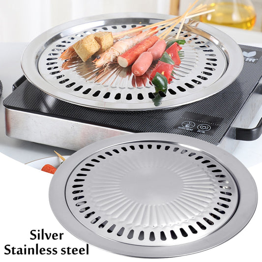 Korean Stainless Steel Barbecue Tray