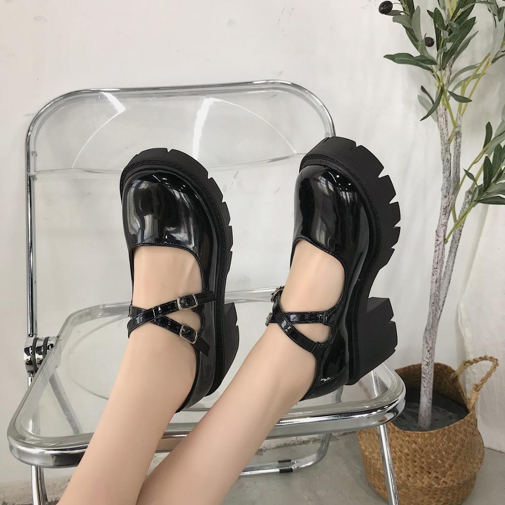 Lolita Shoes Women Japanese Style Vintage Soft Sister Girls