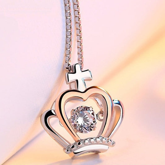 European Fashion S925 Sterling Silver Necklace Pendant
