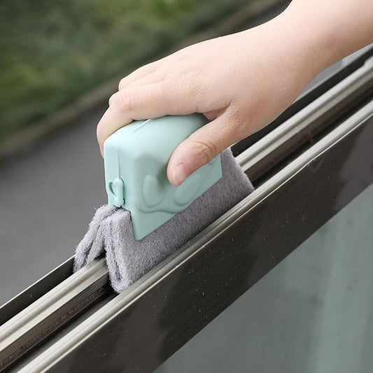 Creative Window Groove Cleaning Cloth Window Cleaning Brush