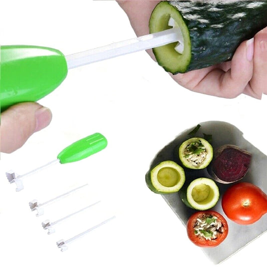 4pieces set Kitchen Gadget Accessory Vege Drill
