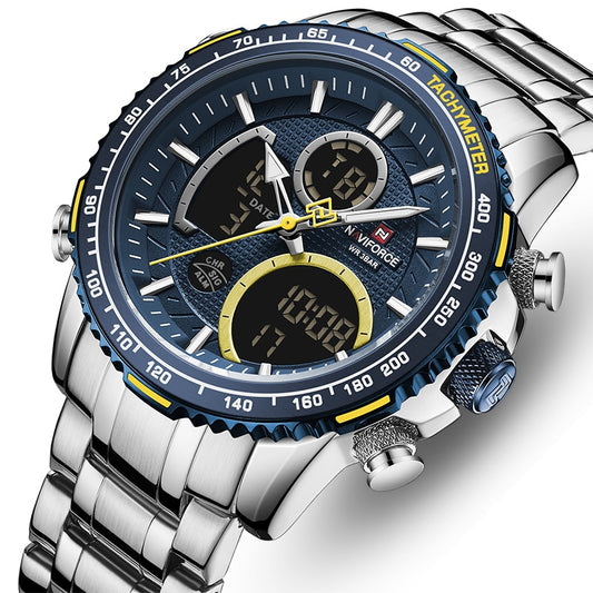 Men Watch Top Luxury Brand Big Dial Sport Watches