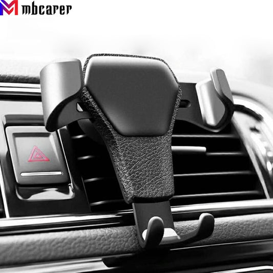 Gravity Car Mount For Mobile Phone Holder Car Air Vent Clip