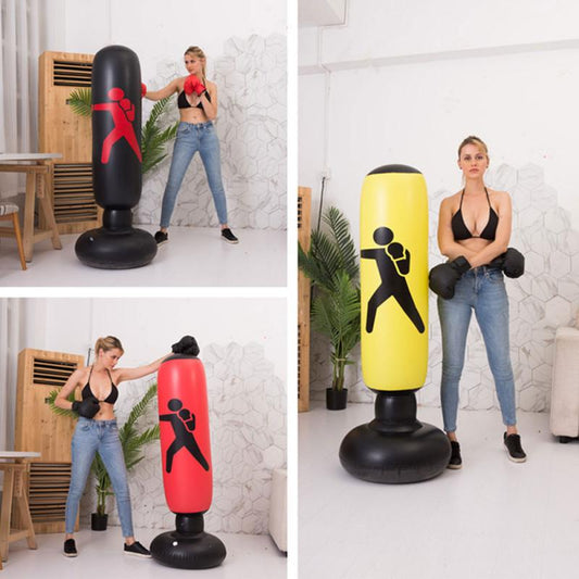 Sandbag Inflatable Boxing Column Boxing Punching Bag
