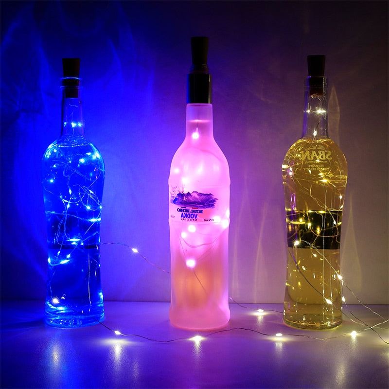 5 Colors LED Outdoor Light String Fairy Garland Wire Lights