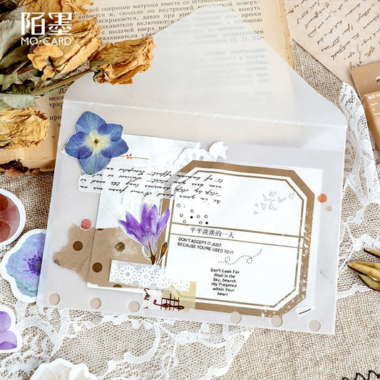 Autumn Flower Sticker Diy Scrapbooking Planner