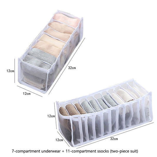 Sweater Clothes Storage Grid Boxes Organizer