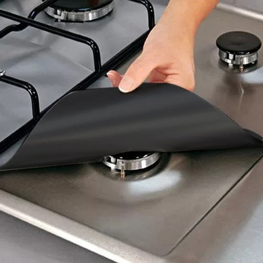 1 to 4 piece Stove Protector Cover Liner Gas Stove Protector