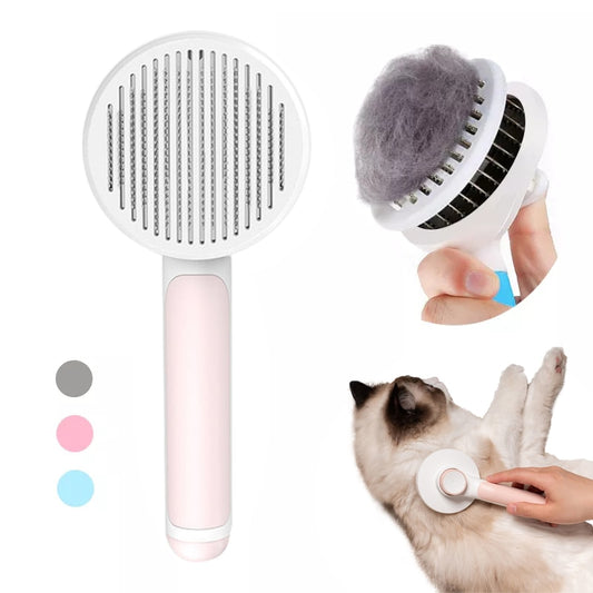 Pet Cat Brush Dog Comb Hair Removes