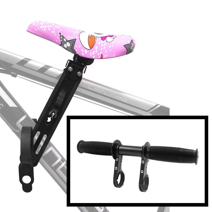 Soft baby seat mountain bicycle frame