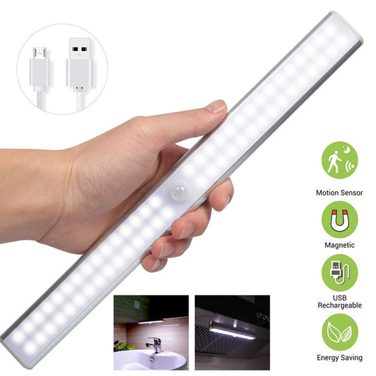 LEDs Under Cabinet Night Light Motion Sensor Closet Light