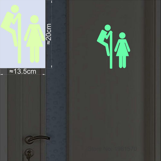Bathroom Wall Stickers Toilet Home Decoration Wall Decals