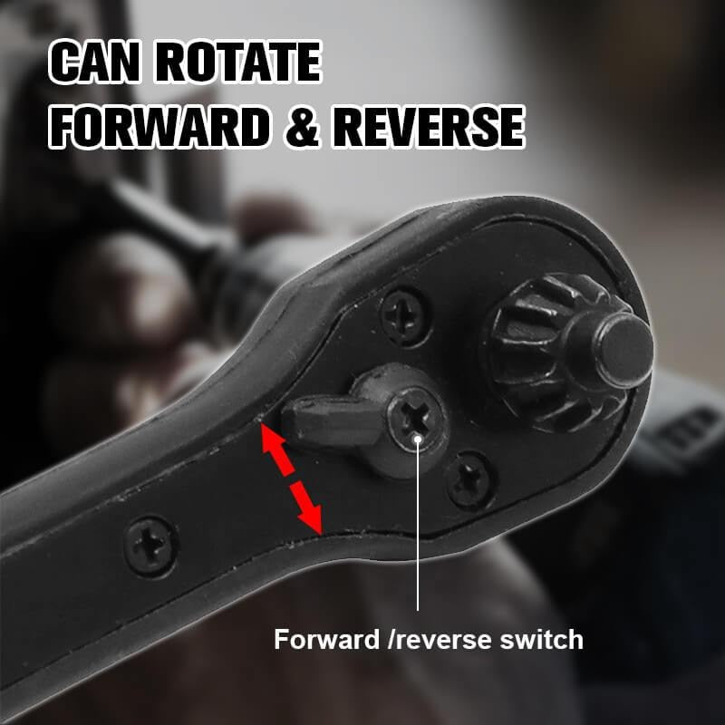 2 in 1 Drill Chuck Key Ratchet Spanner Universal Wrench Hand Drill