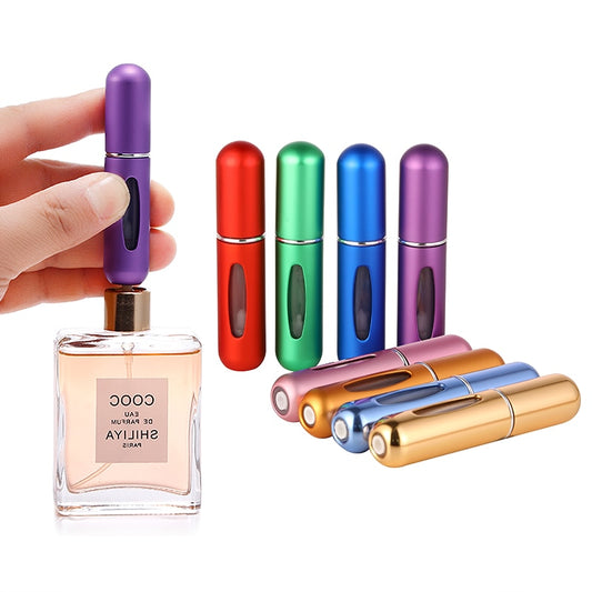 Beauty 5ML Refillable Portable Travel Mini Spray Empty Atomizer Perfume