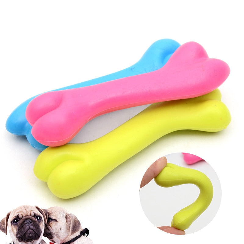 1 piece Pet Toys Rubber Resistance Teeth Cleaning