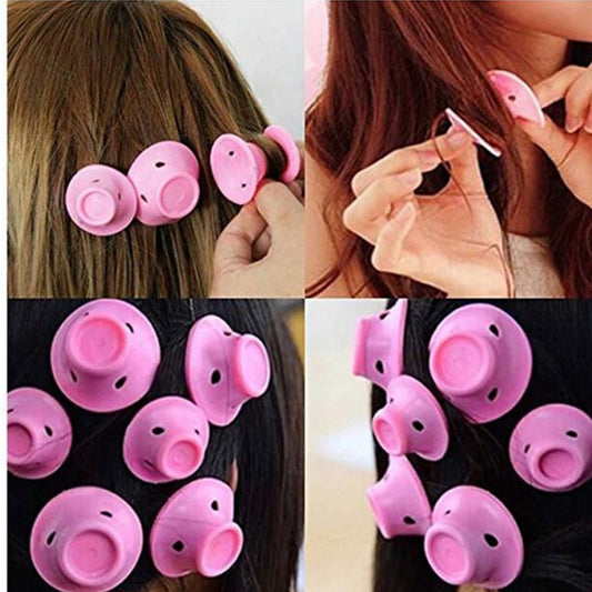 Soft Rubber Silicone Hair Curler Twist Hair